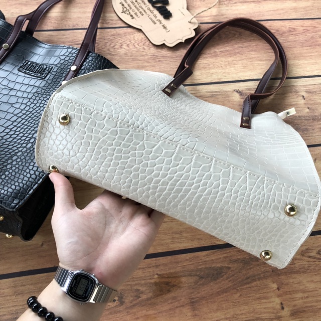 [Ảnh Thật/sẵn] Túi tote da, Túi tote bản to đẹp đi học, đi làm, đi chơi đều oke. | BigBuy360 - bigbuy360.vn