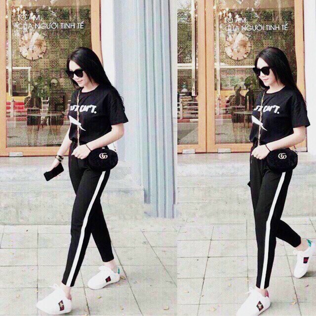 Quần thun viền sọc ôm body nữ cực xinh , tôn dáng siêu hot KOKO MI