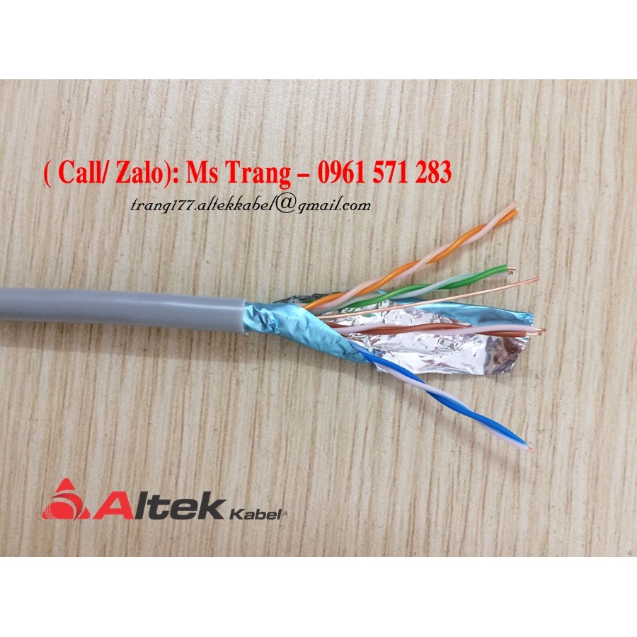 Cáp mạng Altek Kabel cat5e, cat6 chính hãng