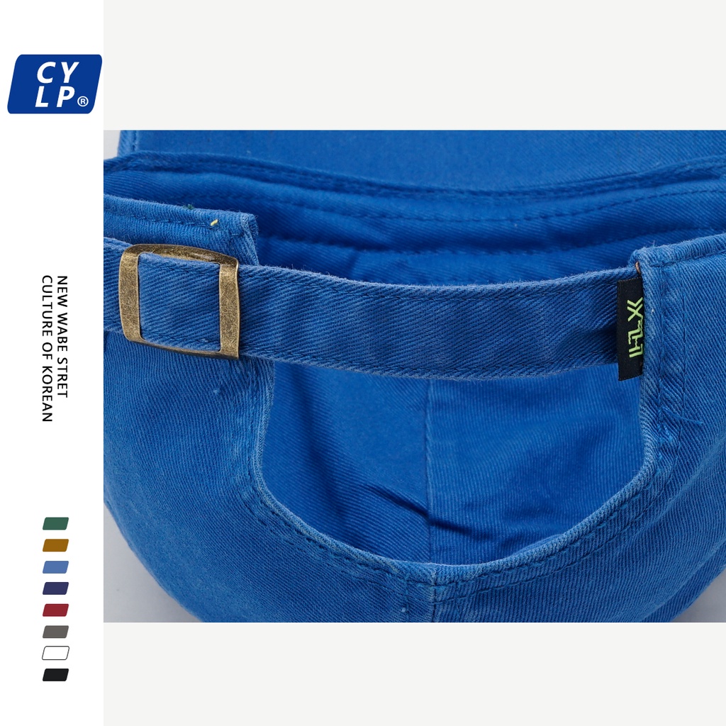 Nón Lưỡi Trai Mềm Thêu Chữ Phong Cách Đường Phố Hàn Quốc