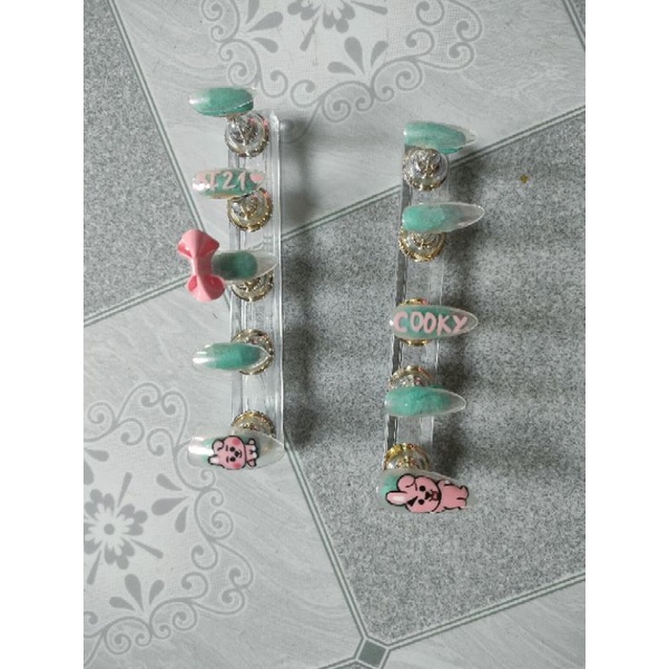 [ KÚN NAILBOX] Nailbox thiết kế BT21 Cooky