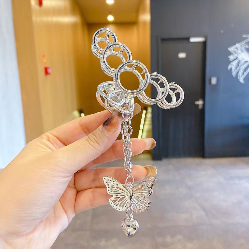 Kẹp Tóc Hình Bướm Bằng Kim Loại 2022