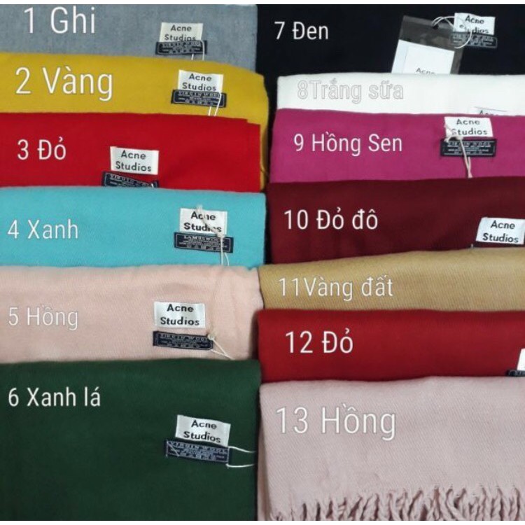 KHĂN QUÀNG CỔ THỜI TRANG ACNE STUDIOS