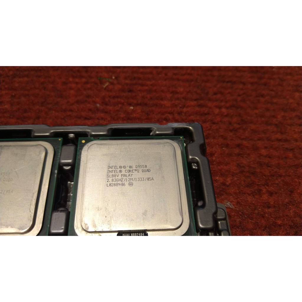 CPU Socket 775 Các dòng Q9550, Q9400,Q9300,Q8400,Q8300,Q8200,Q6600,E8400,E8500,E7500,E7300,E6700,E6600