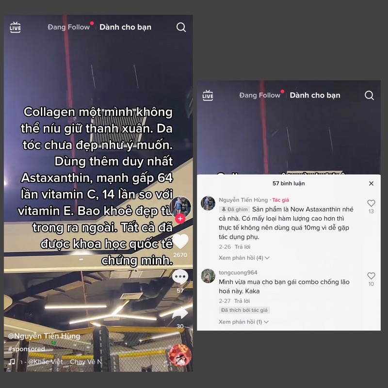 Now foods, Astaxanthin | 4-10mg | Thực phẩm bảo vệ sức khoẻ | siêu chống lão hoá | US |