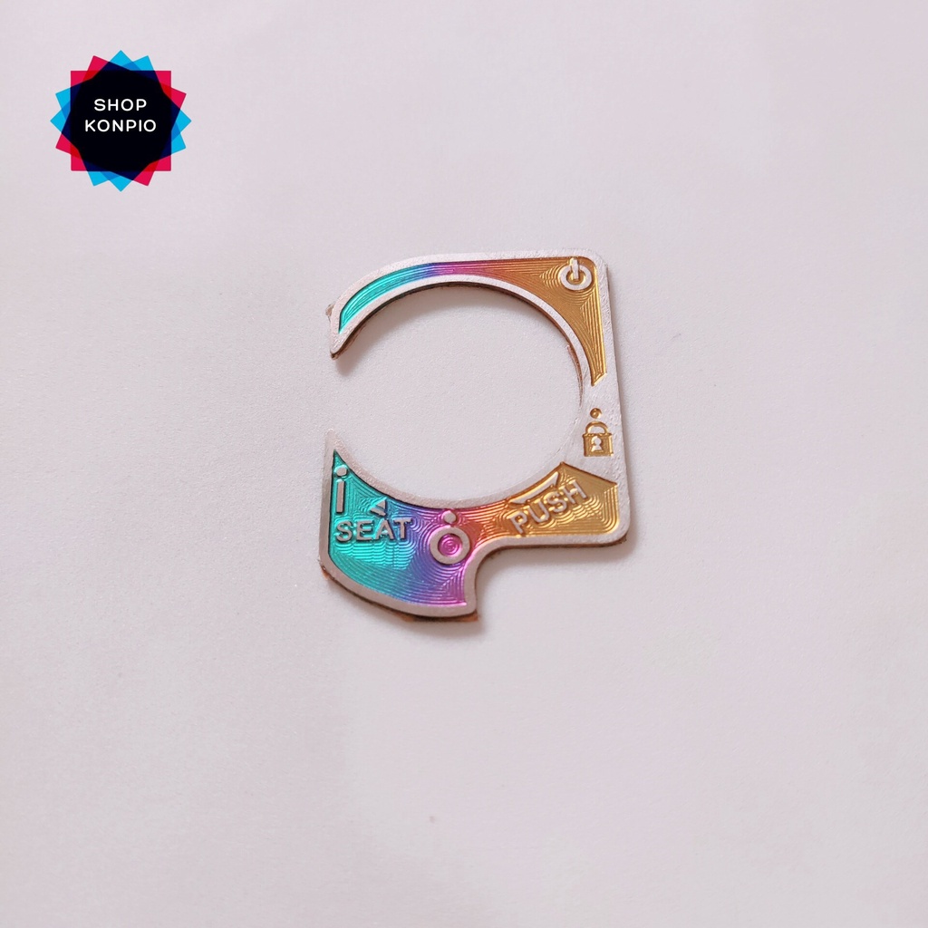 Tem Titan Dán Ổ Khóa Smartkey Vario Chống Phai Màu