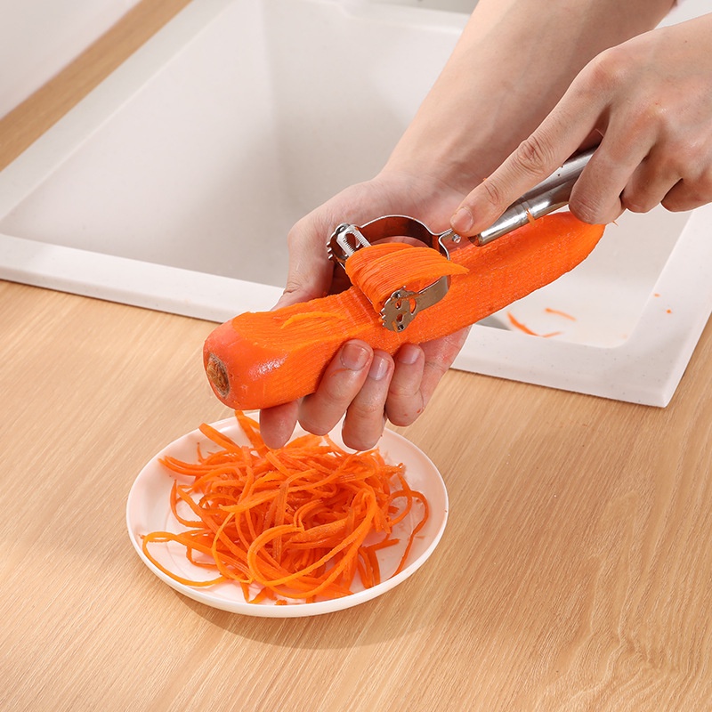 Dụng Cụ Hỗ Trợ Gọt Vỏ / Thái Sợi Củ Quả Đa Năng Tiện Lợi