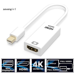 Cáp Chuyển Đổi Mini Displayport Dp Sang Hdmi 4kx2k Cho Macbook Pro Air
