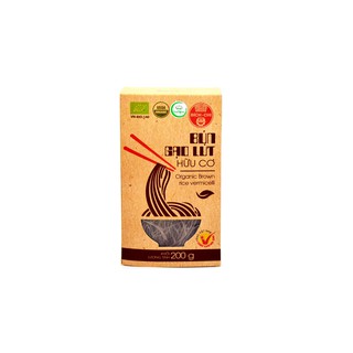 Bún gạo lứt hữu cơ USDA (200g)