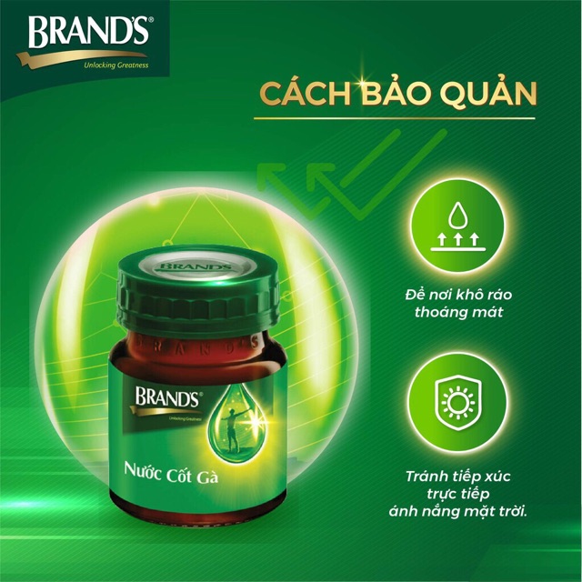 Combo 2 Hộp 6 Chai Nước Cốt Gà BRAND'S (42ml/Chai)-Freeship đơn hàng 50k