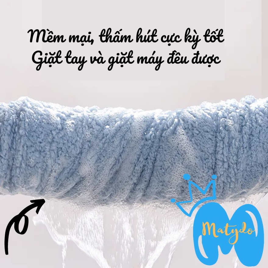 Khăn ủ tắm cho bé MATYDO vải nỉ bông mềm mại thoáng khí thấm hút cao cấp giữ ấm cho trẻ sơ sinh mùa đông kèm mũ thú