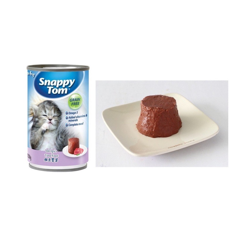 Pate SnappyTom Baby 150g cho mèo con - Thức ăn dinh dưỡng thú cưng Gogi Meow Mart