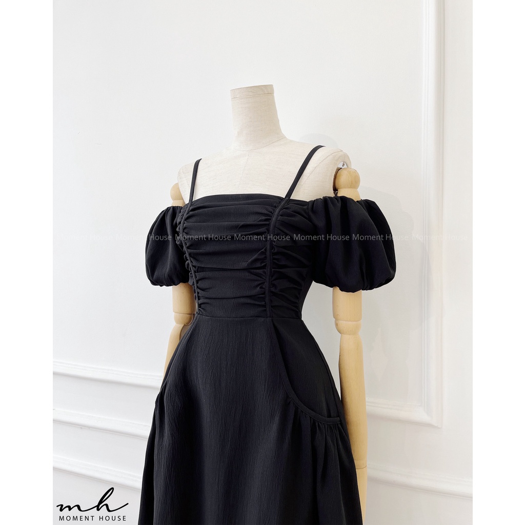 Đầm 2s bo chun 2 bên, che bắp tay tốt, có túi 2 bên, hàng may 2 lớp (JOSIE DRESS)