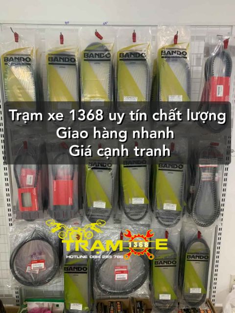 Dây curoa Bando cho xe Air Blade 125 150, Vairo 125 150, Pcx, AB, Sh mode, Lead 125 hàng chính hãng độ bền cao