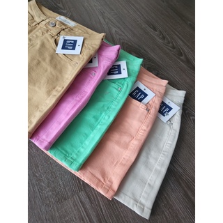 váy jeans màu có quần