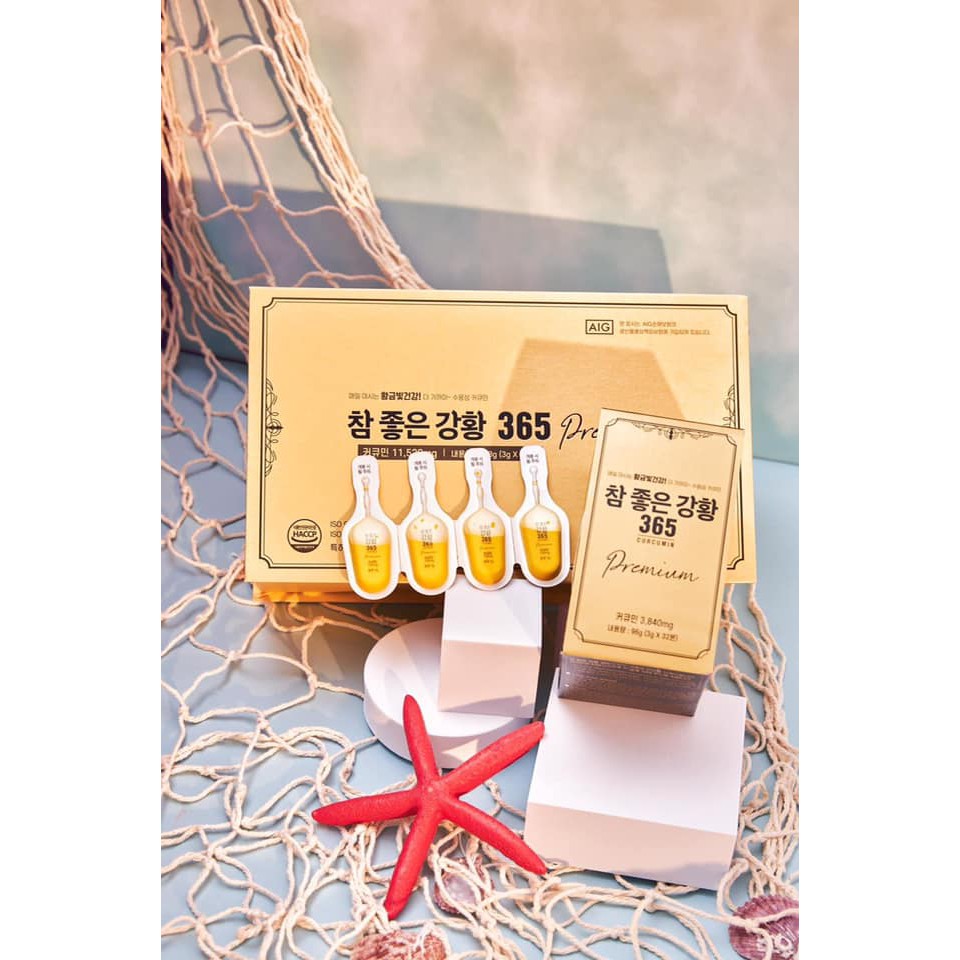 [Mã 66FMCGSALE hoàn 8% xu đơn 500K] Nghệ NaNo Curcumin 365 Hàn Quốc