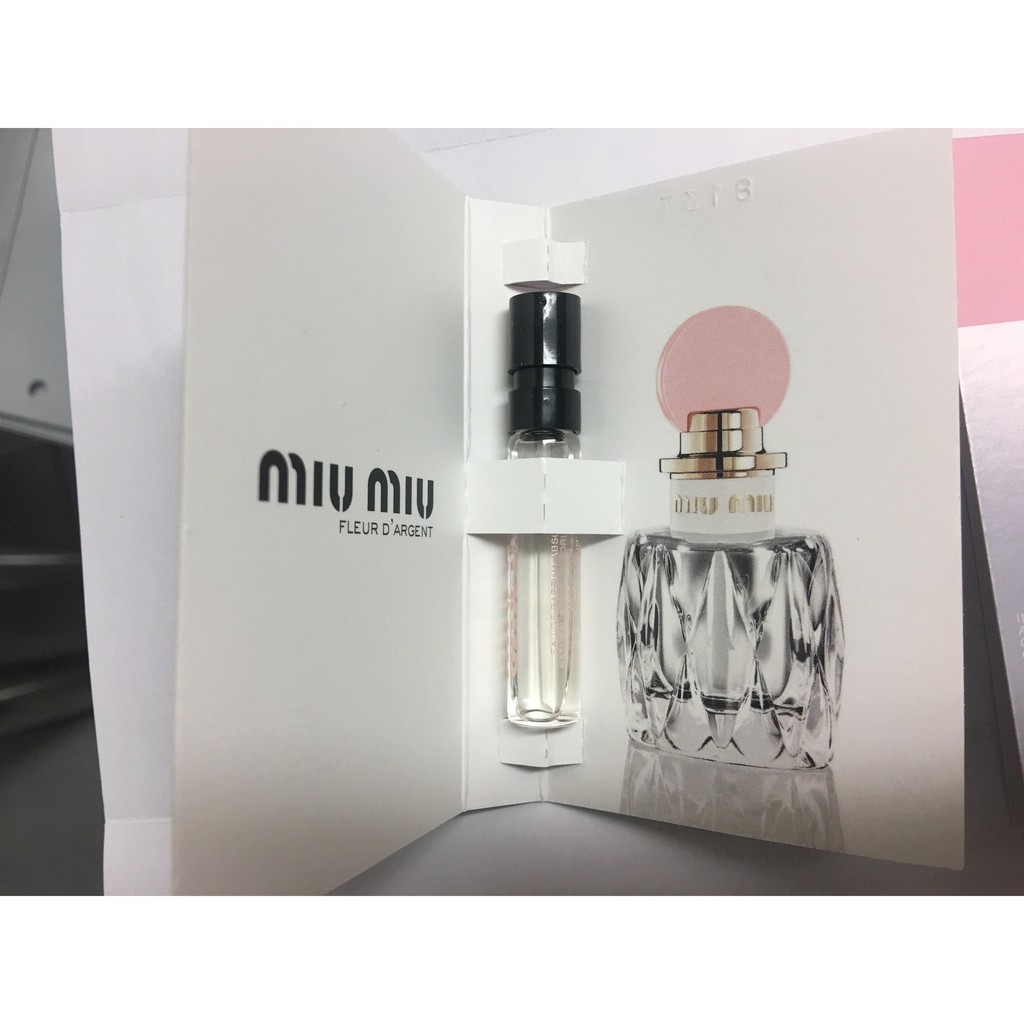 Mẫu thử nước hoa Nữ Miu Miu Fleur D’Argent 1.2ml