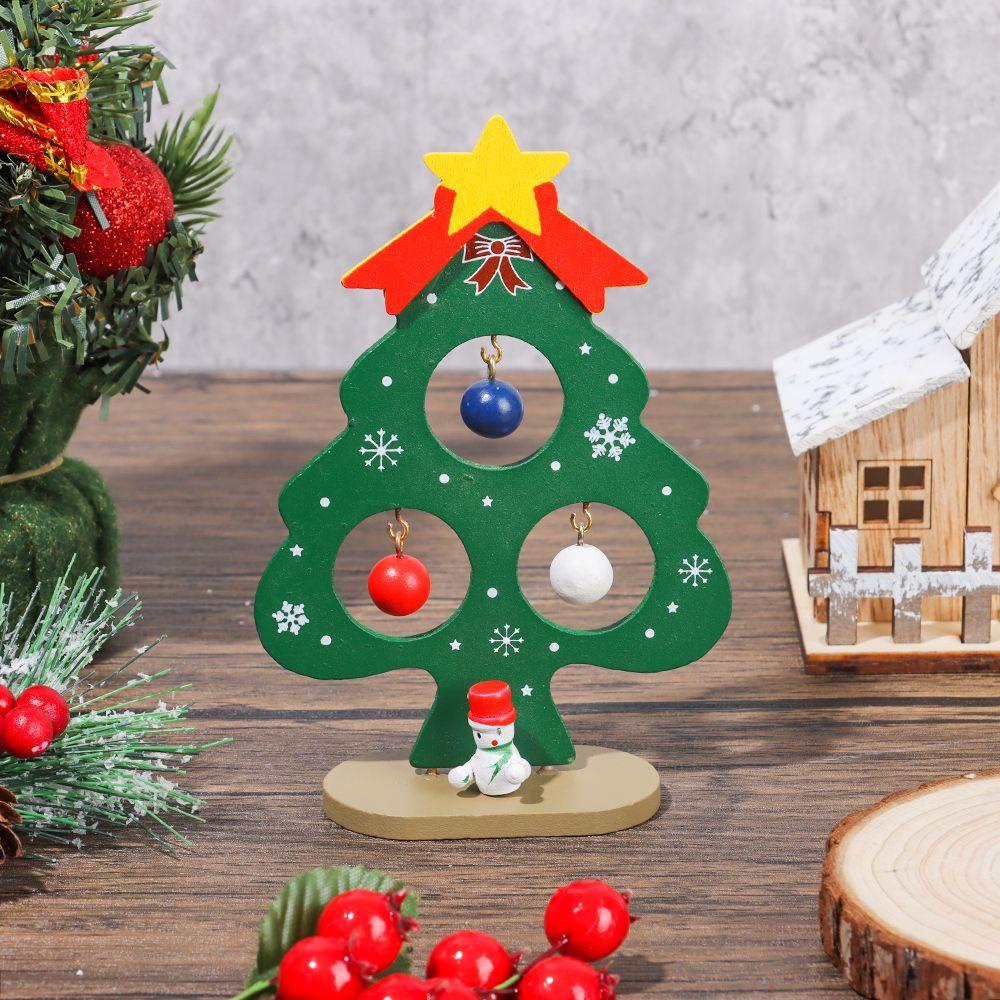 Cây Thông Giáng Sinh Mini DIY Dùng Để Trang Trí Nhà