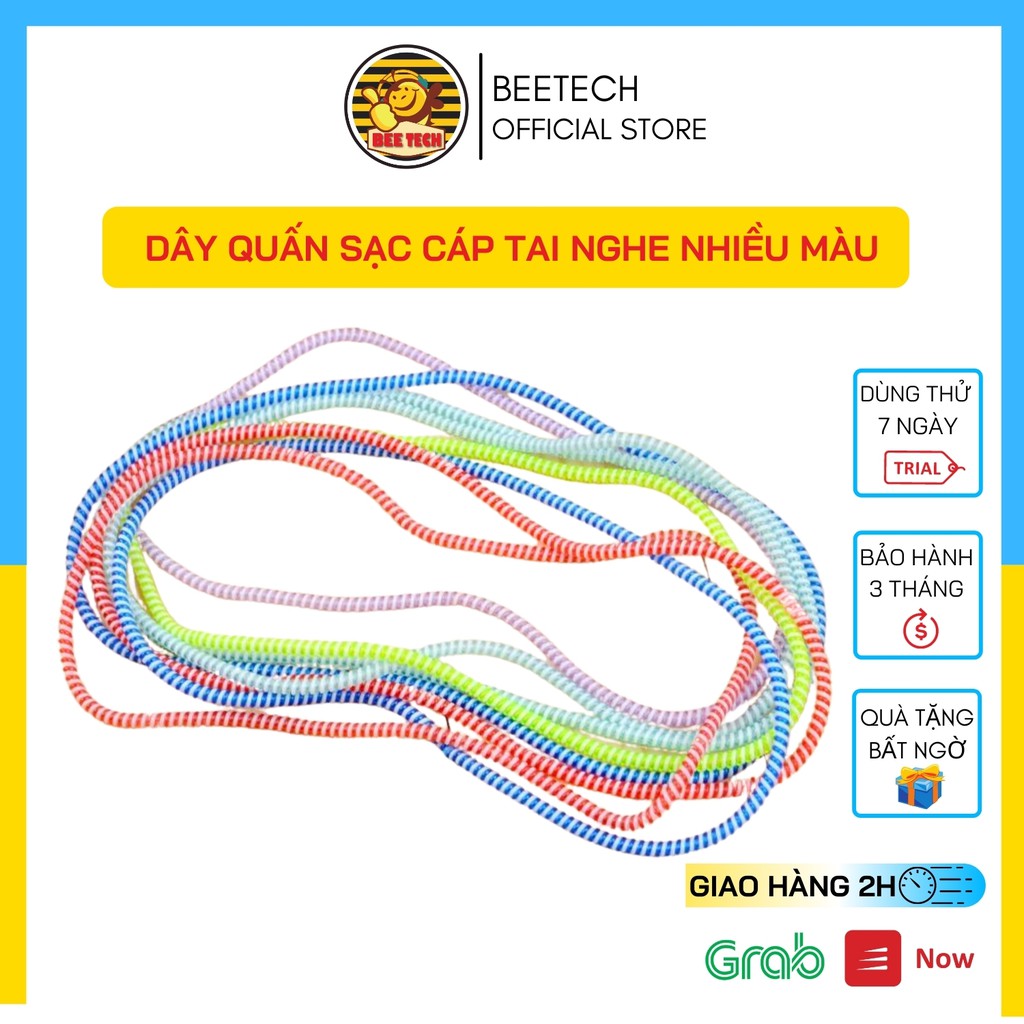 Dây quấn bảo vệ cáp sạc và tai nghe , bọc bảo vệ chống đứt gãy cáp - Beetech