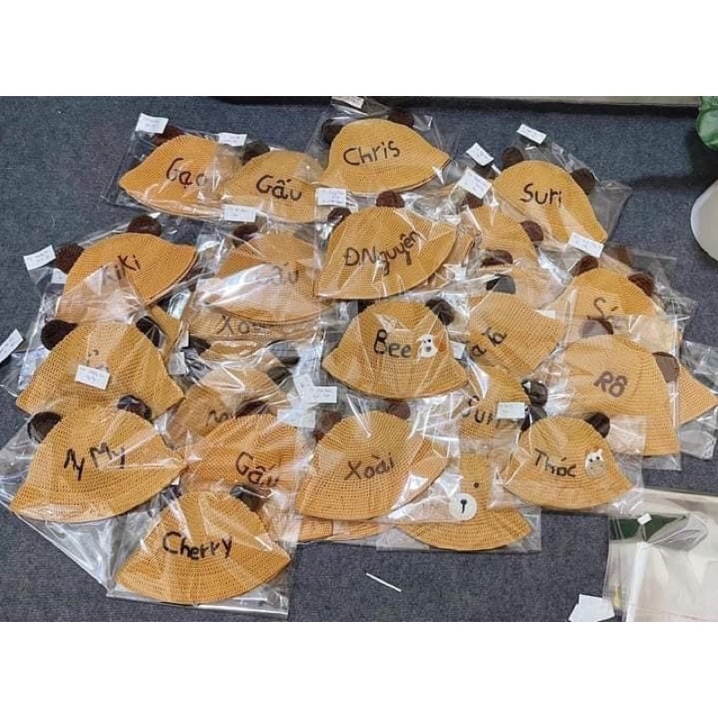 Mũ tai gấu cho bé