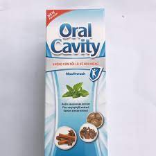 Nước súc miệng Oral Cavity lọ 250ml xúc miệng thảo dược chính hãng