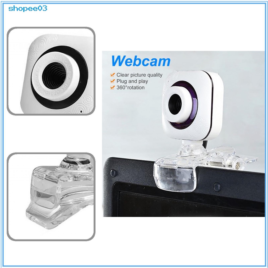 Webcam kỹ thuật số không ổ đĩa ABS 480P cho máy tính để phát sóng trực tiếp