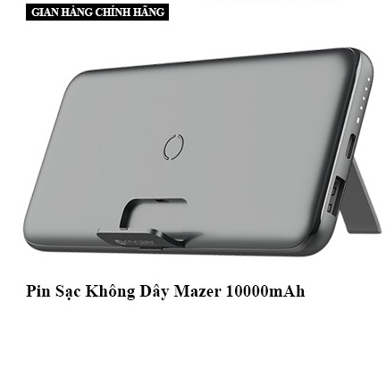 Pin Sạc Không Dây Mazer POWER.BOOST AIR.STAND 10000mAh (10W/QC3.0/PD18W) - Hàng chính hãng