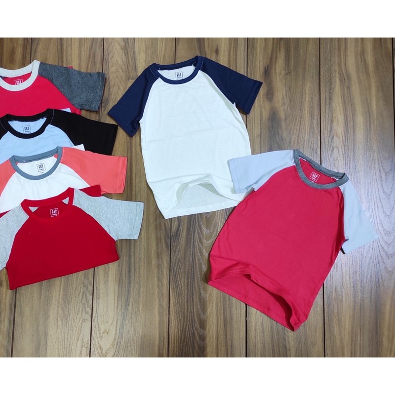 Áo bé trai Gap xuất khẩu chất cotton mỏng mát size 1-7( 10-25ky)