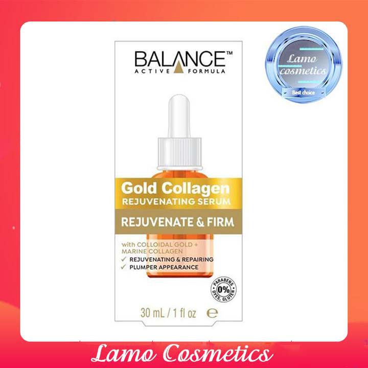 [MẪU MỚI NHẤT] Tinh Chất Vàng Balance Gold Collagen Rejuvinating Serum Chính Hãng 100%