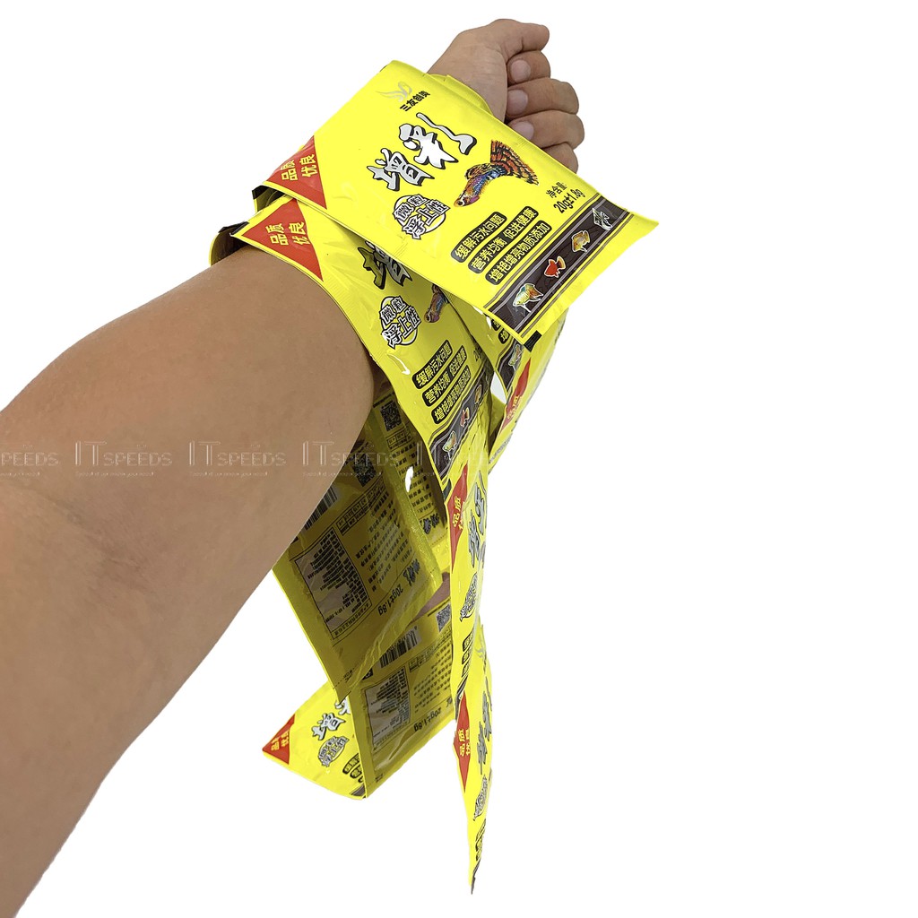 Gói 20 Gram Cám, Gói Vàng, Thức Ăn Dành Cho Cá 7 Màu, Ông Tiên, Bình Tích, Betta, Cá Cờ