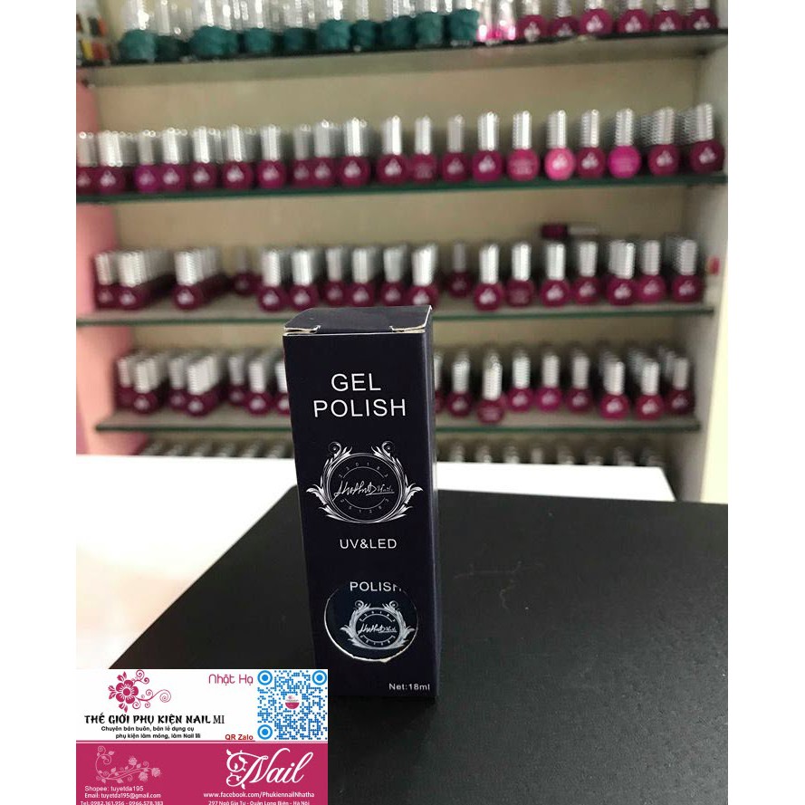 Top Lỳ RuBy Gel Polish - Dành cho người yêu thích gam màu đằm thắm 18ml