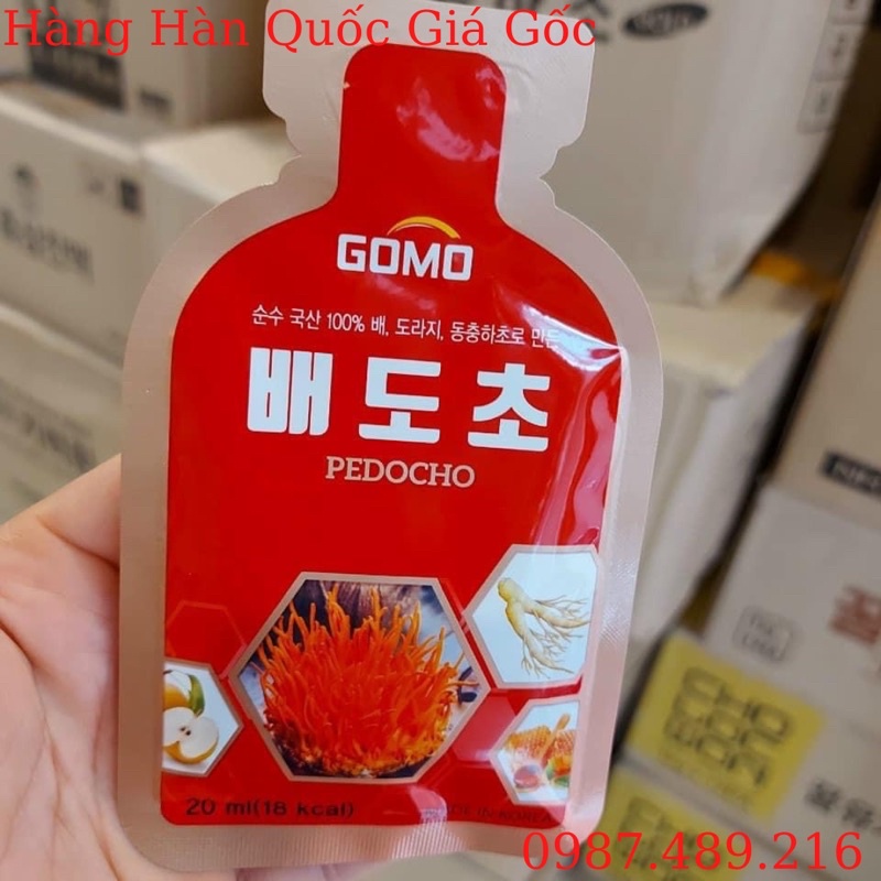 [BỔ PHỔI] Tinh Chất Đông Trùng Hạ Thảo Nội Địa Cao Cấp Hàn Quốc, Hộp 30 gói x20 ml