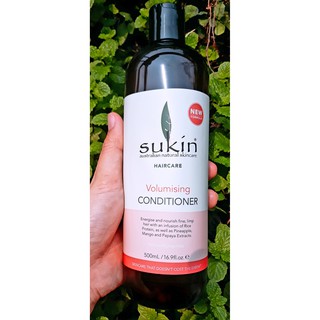 [SALE XẢ HÀNG] GIÁ GỐC: 359K - HSD tháng 1/2021 SUKIN Dầu Xả  Làm Dày Tóc Volumising Conditioner 500ml