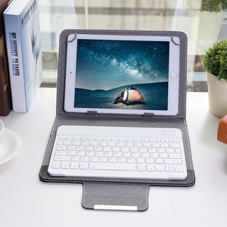 Bao Da Pu Kèm Bàn Phím Bluetooth Cho Máy Tính Bảng 10 ''