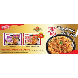 Phở trộn Đệ Nhất gói 82g