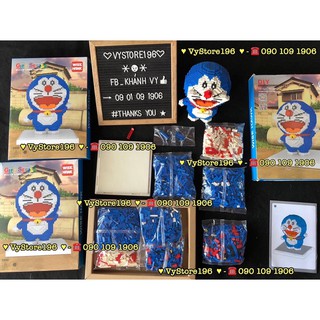MÔ HÌNH LEGO ĐÔREMON ĐÔRAEMON 3D GHÉP CỰC THÍCH