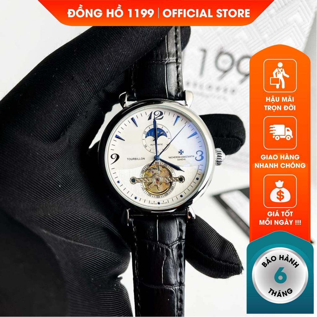 [QUÀ TẶNG]  Đồng hồ cơ - Đồng Hồ Dây Da Nam Chống Nước Chống Xước Máy Chuẩn Chất Liệu Cao Cấp 43.17.33.ML - 1199 Watches | BigBuy360 - bigbuy360.vn