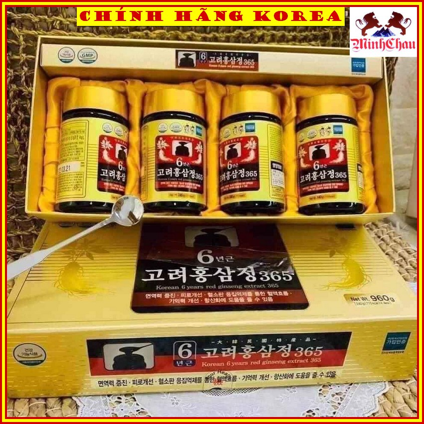 Cao Hồng Sâm 365 Cao Cấp Hàn Quốc