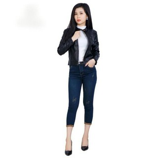 [Free Ship] Áo Khoác Da Nữ Thời Trang Hàn Quốc