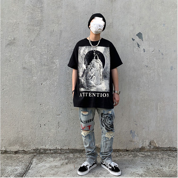 Áo thun cotton cao cấp Yinxx, áo phông form rộng Unisex phiên bản Premium | BigBuy360 - bigbuy360.vn