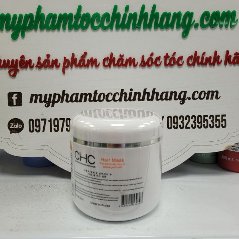 Dầu hấp, dầu gội, dầu xả phục hồi tóc CHC 500ml