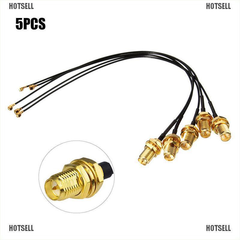 Set 5 Ăng Ten WiFi IPX Sang SMA Chuyên Dụng