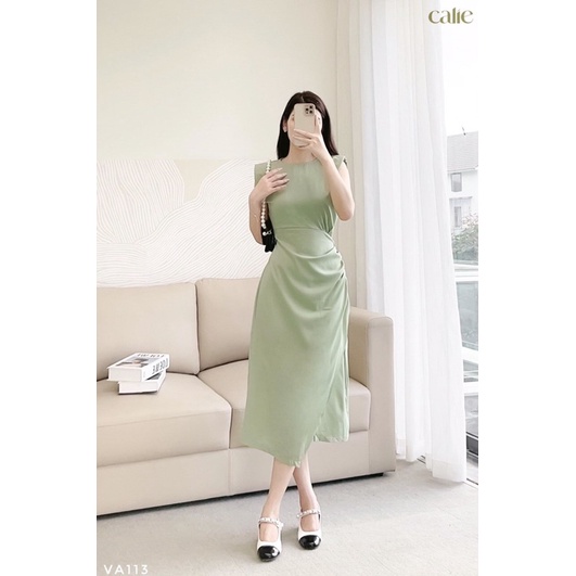 SỈ VÁY VẠT CHÉO DÚM SƯỜN 2 MÀU CHO NỮ Q1139