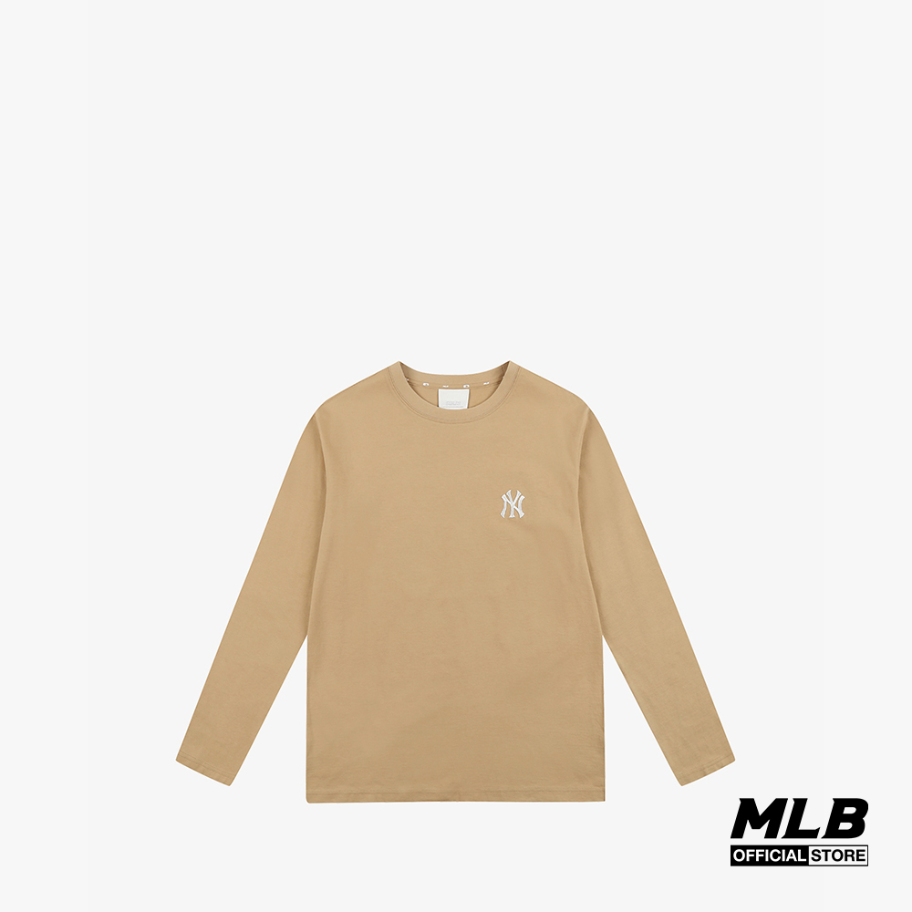 MLB - Áo thun tay dài cổ tròn Basic Big Logo 31TS3L111-50B