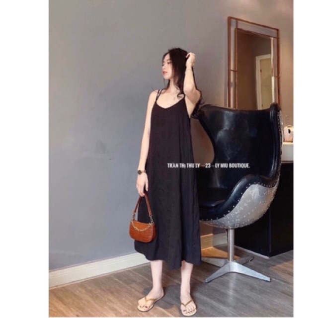 [ Mã FAMAYWA2 giảm 10K đơn 50K] Váy 2 dây siêu xinh chất đũi siêu xinh | BigBuy360 - bigbuy360.vn