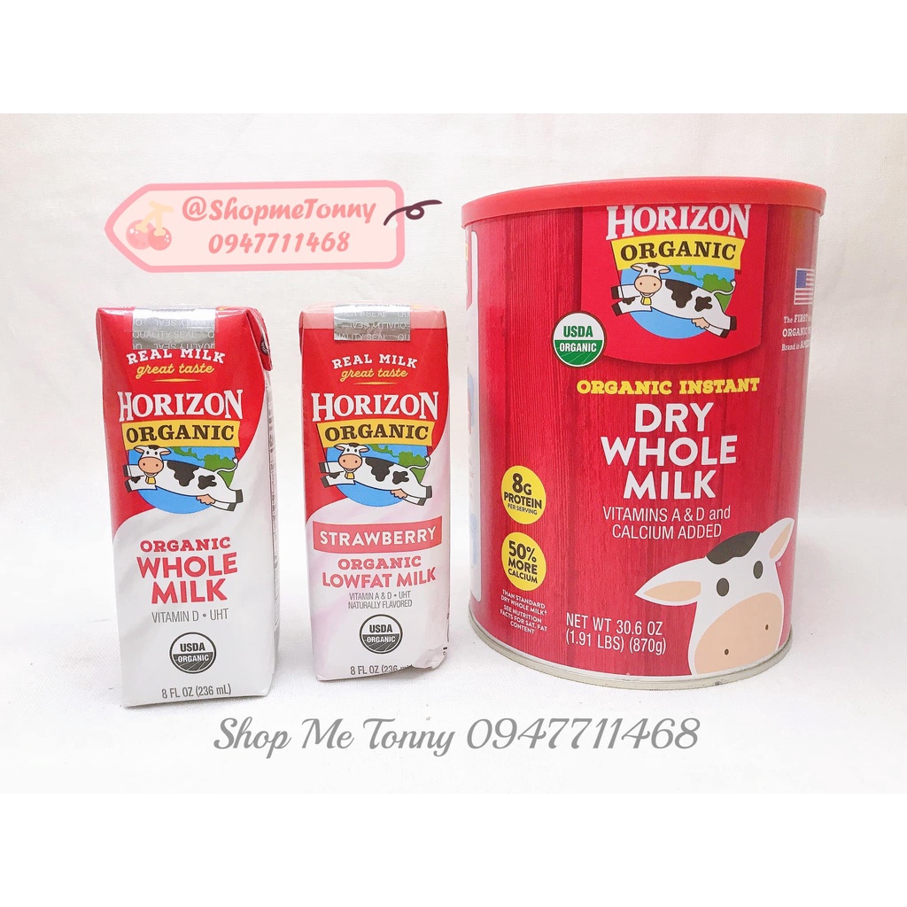 Sữa tươi dạng nước Horizon 236ml