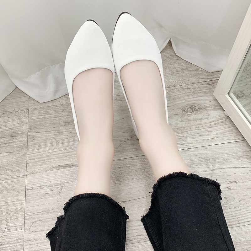Giày Búp Bê Mũi Nhọn Thời Trang Dành Cho Nữ