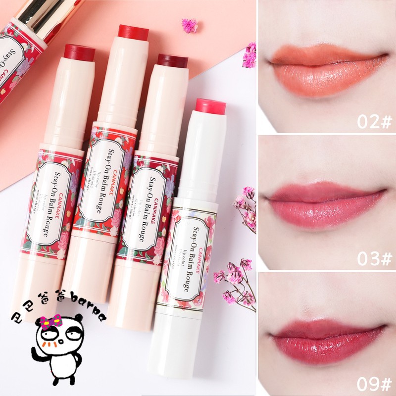 Son dưỡng có màu CANMAKE STAY ON BALM ROUGE NHẬT BẢN