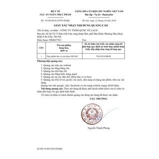 Sữa rửa mặt Marosa Laco