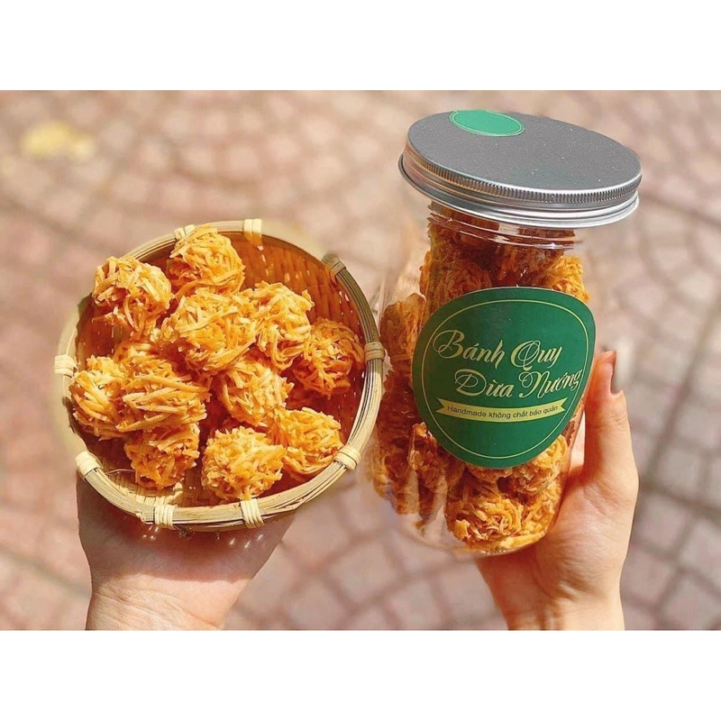 Bánh quy dừa nướng healthy không tinh bột, sử dụng đường hữu cơ